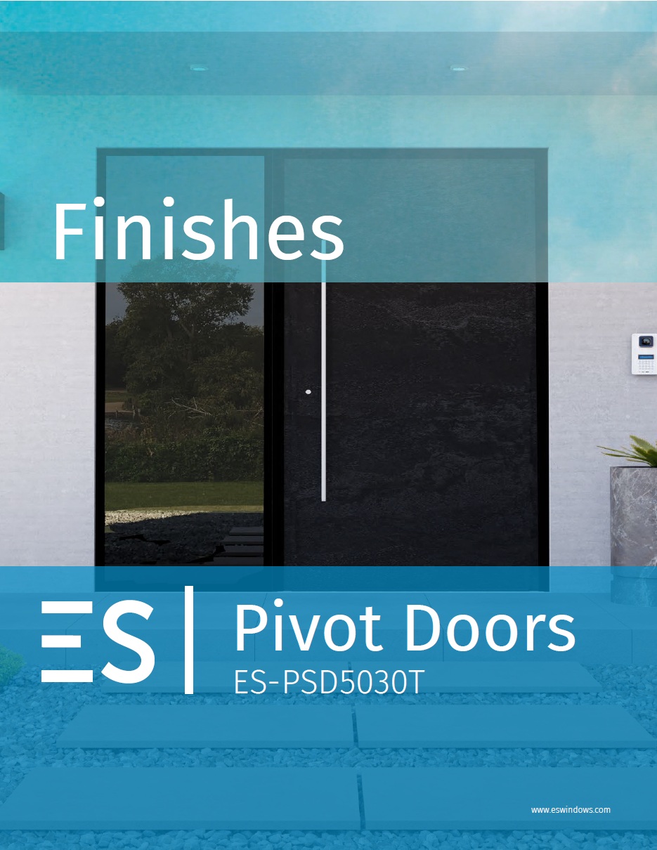 HIW Windows ES Prestige Finishes Pivot Door ES PSD5030T